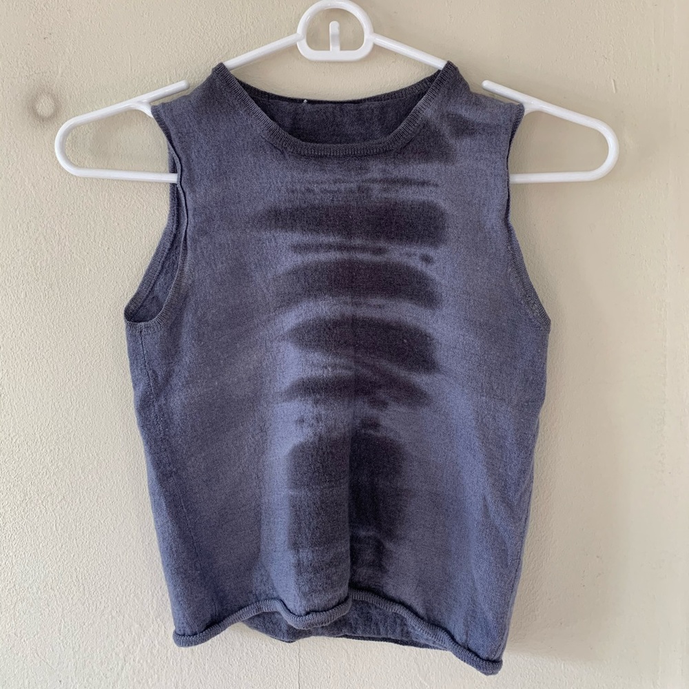 Vintage Prada tie-dye crop top
